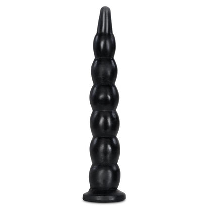 Ilgas dildo su kamuoliukų tekstūra