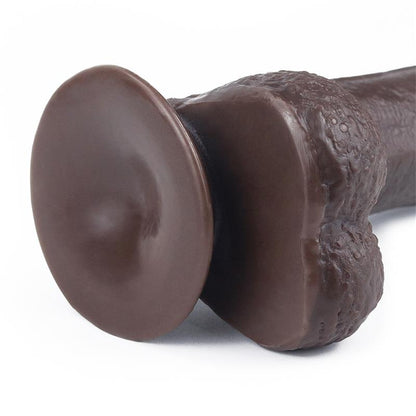 Dvisluoksnis dildo su tikroviška tekstūra