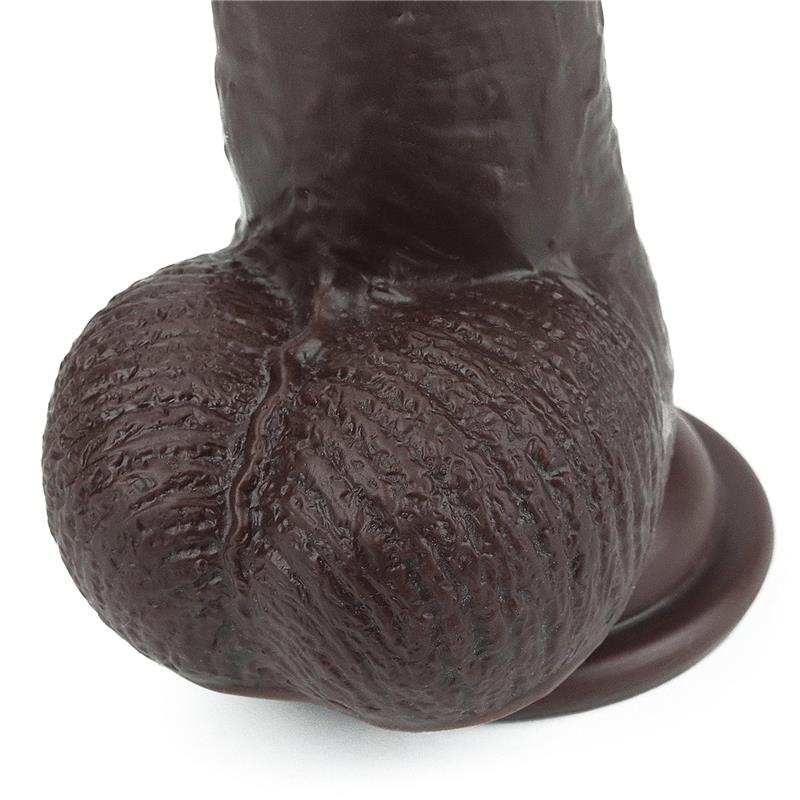 Dildo su dvisluoksne medžiaga ir lankstumu