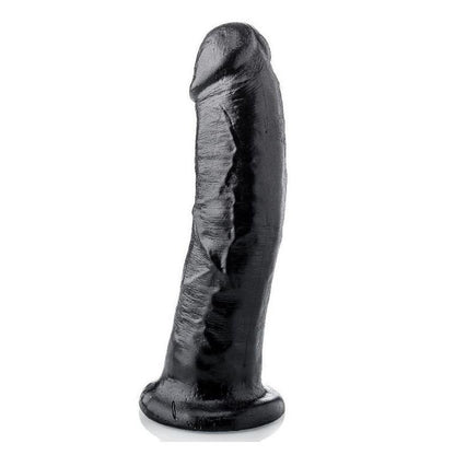 Realistiškas dildo su siurbtuku ir tekstūruotu paviršiumi