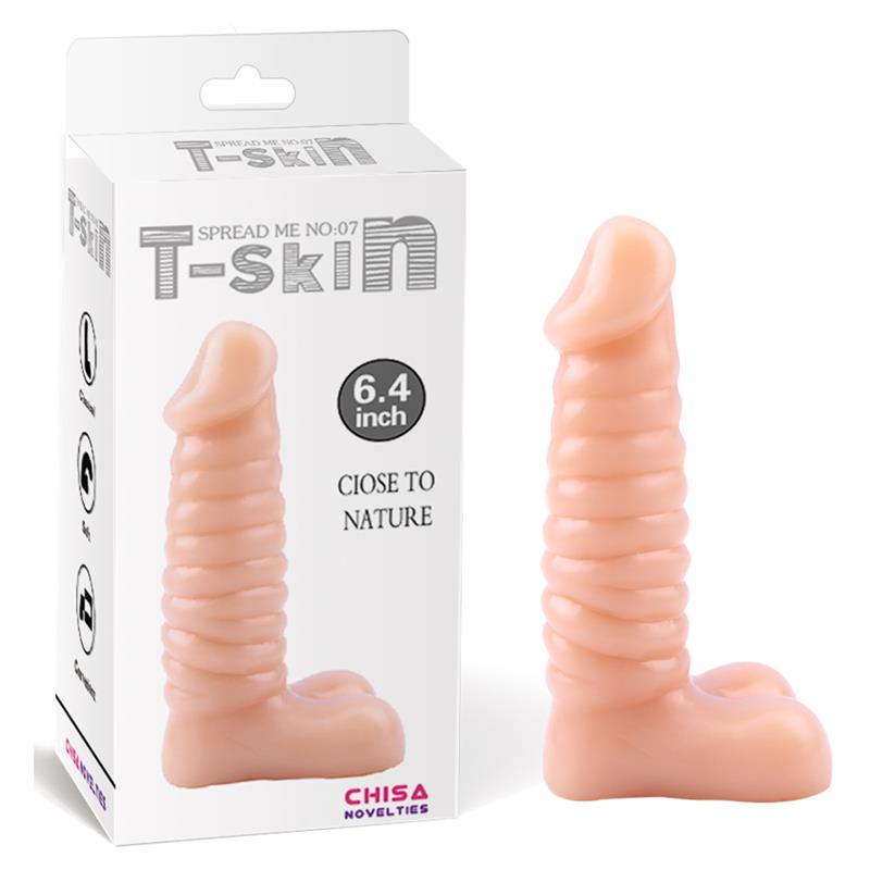 realistinis dildo su ergonomiška forma
