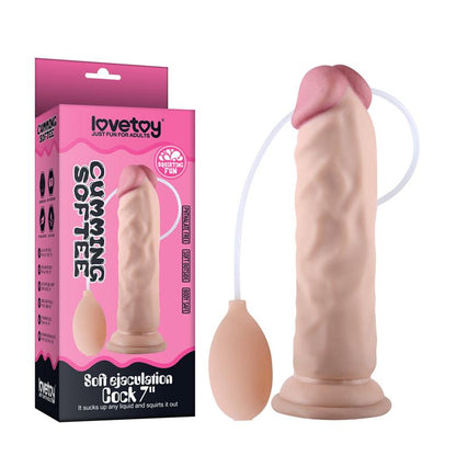 Tikroviškas dildo su ejakuliacijos funkcija