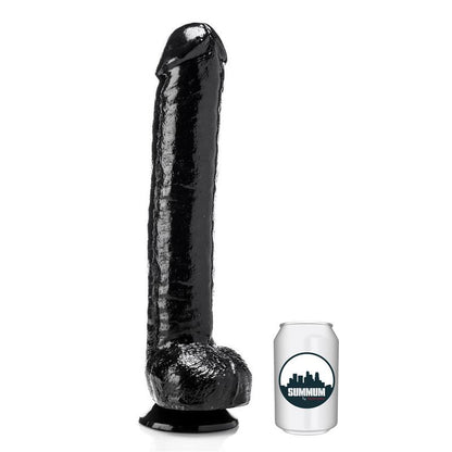 Dildo su siurbtuku ir minkštu paviršiumi