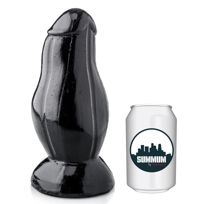 Dildo su siurbtuku ir 20 cm ilgiu