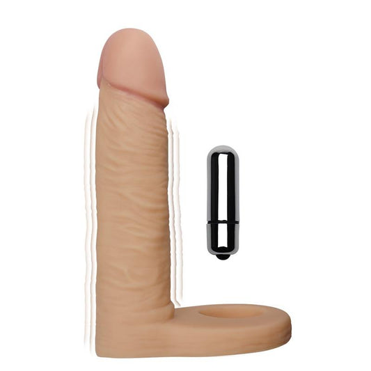 Analinis dildo su dirželiu ir 10 vibracijos režimų