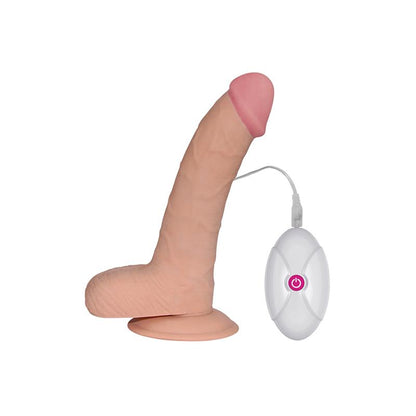 Dildo su vibracija ir realistišku kontūru