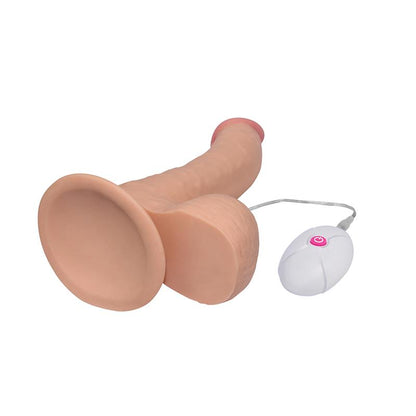 Dildo su vibracija ir realistišku kontūru