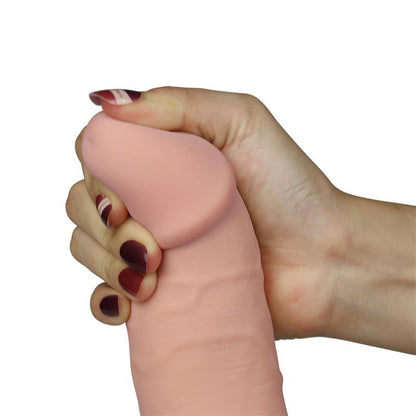 Dildo su vibracija ir realistišku kontūru
