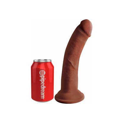 Dildo su siurbtuku ir tikroviška tekstūra