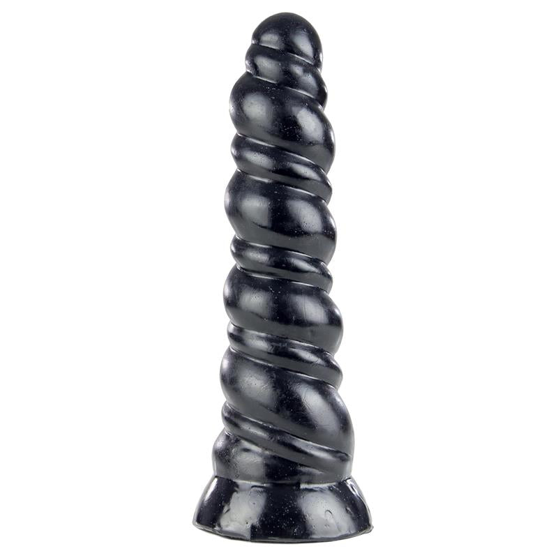 Dildo spiralė su siurbtuku ir lankstumu
