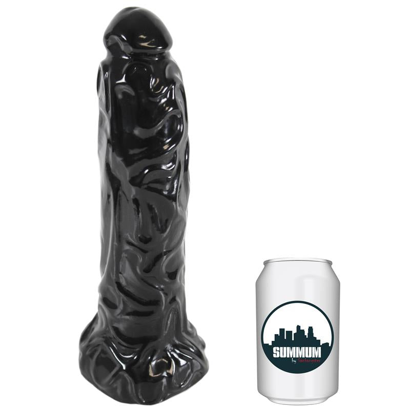 Realistinis dildo su gysluotu korpusu 27 cm