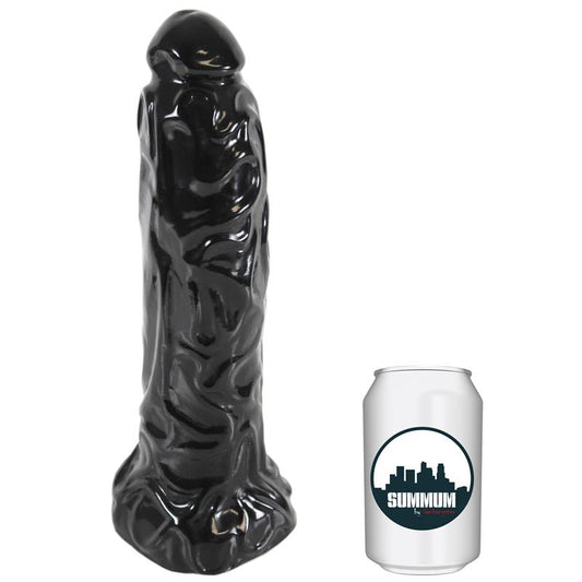 Realistinis dildo su gysluotu korpusu 27 cm