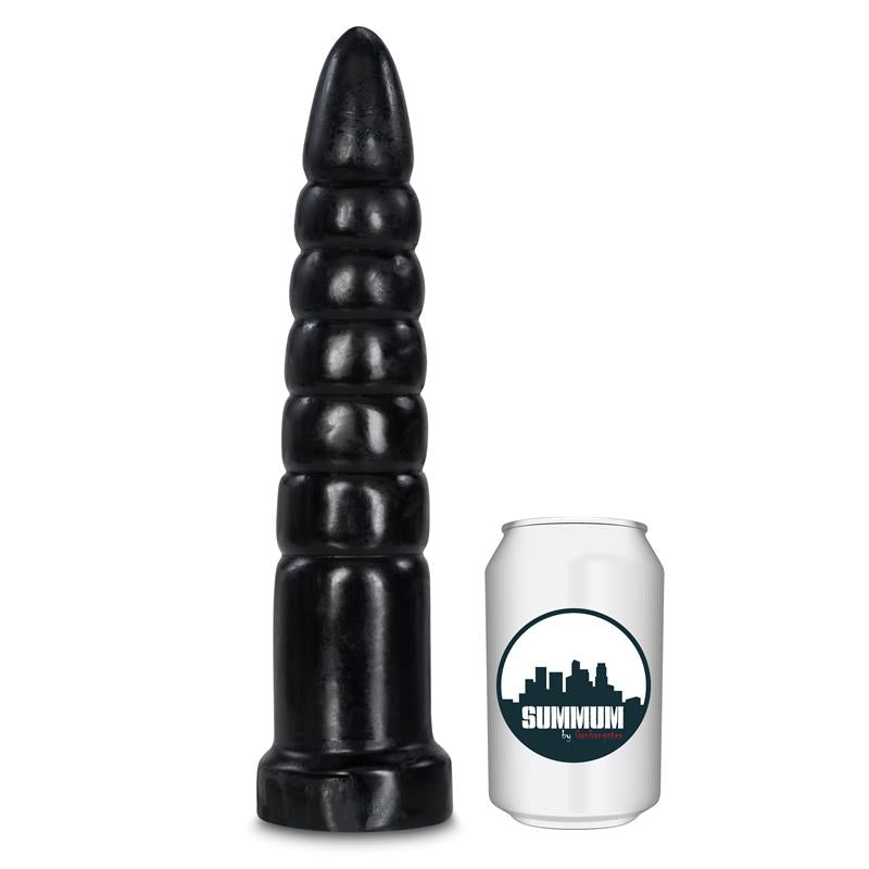 Progresyvios formos dildo su 27 cm įterpimu