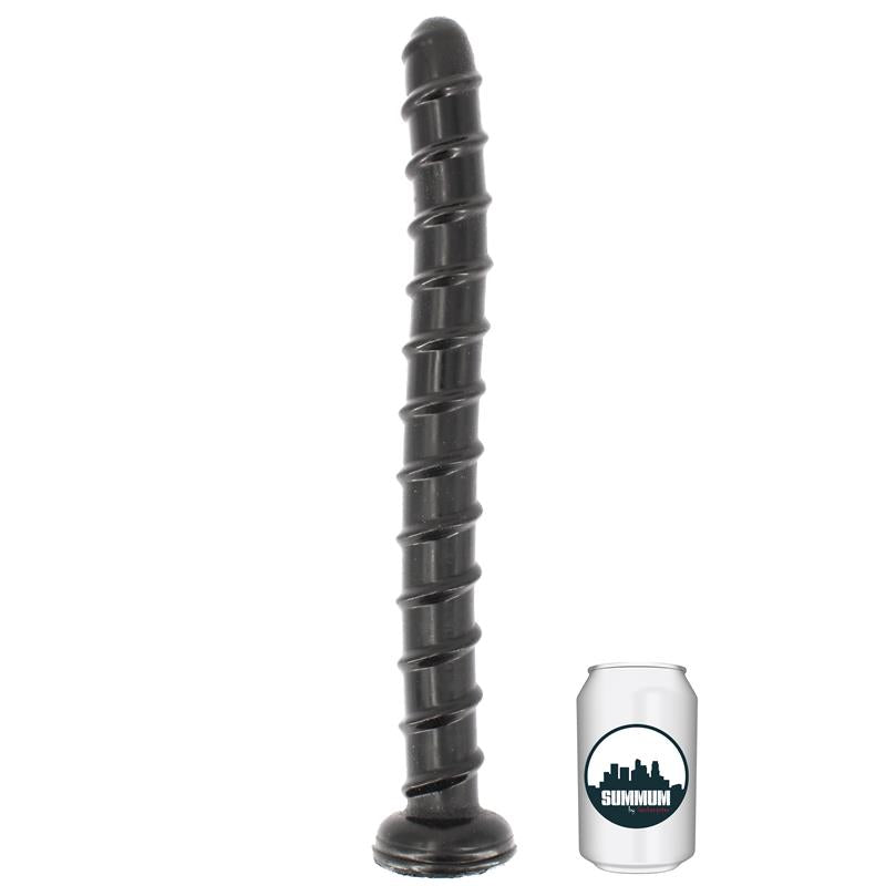 Analinis dildo su reljefinėmis linijomis