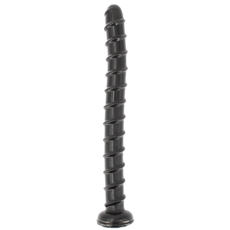 Analinis dildo su reljefinėmis linijomis