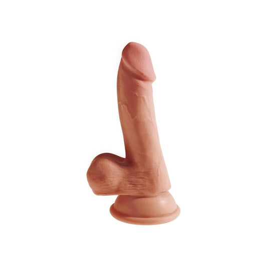 Realistinis dildo su tvirtu siurbtuku