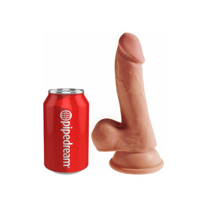 Realistinis dildo su tvirtu siurbtuku