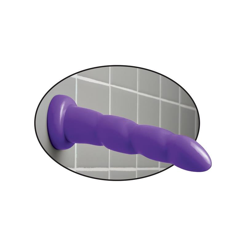 Universalus dildo su stipriu siurbtuku