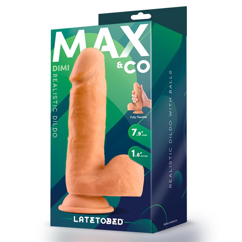 Dildo su siurbtuku ir tikroviška tekstūra