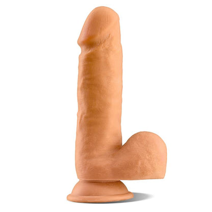 Dildo su siurbtuku ir tikroviška tekstūra