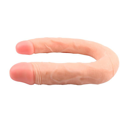 Dvigubas dildo su realistišku pojūčiu