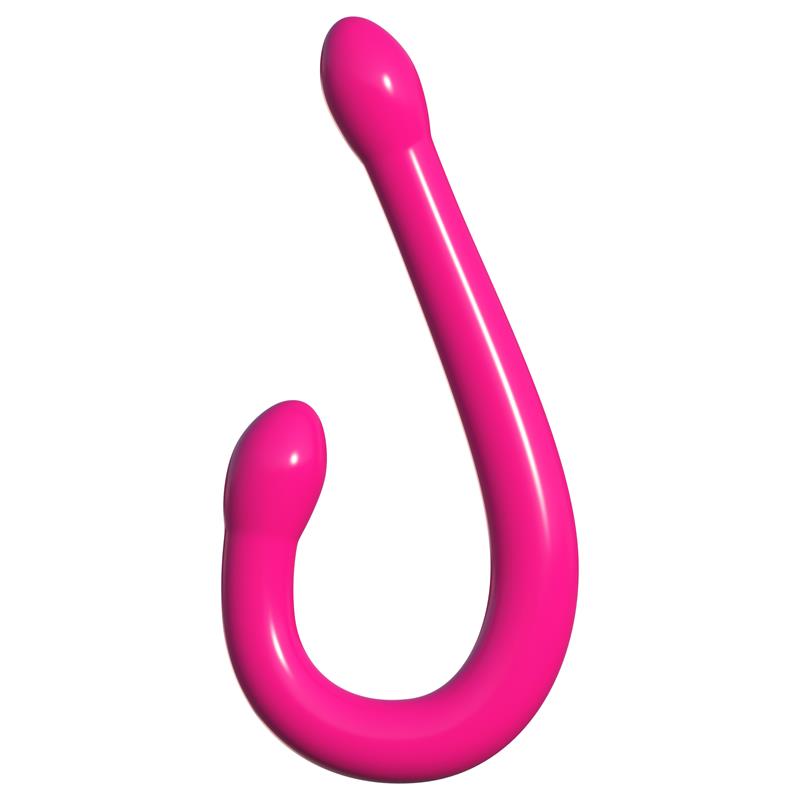 Dvigubas dildo su lankstumu intymiems žaidimams
