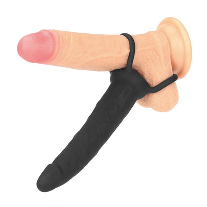 Dildo su žiedais ir natūralia forma