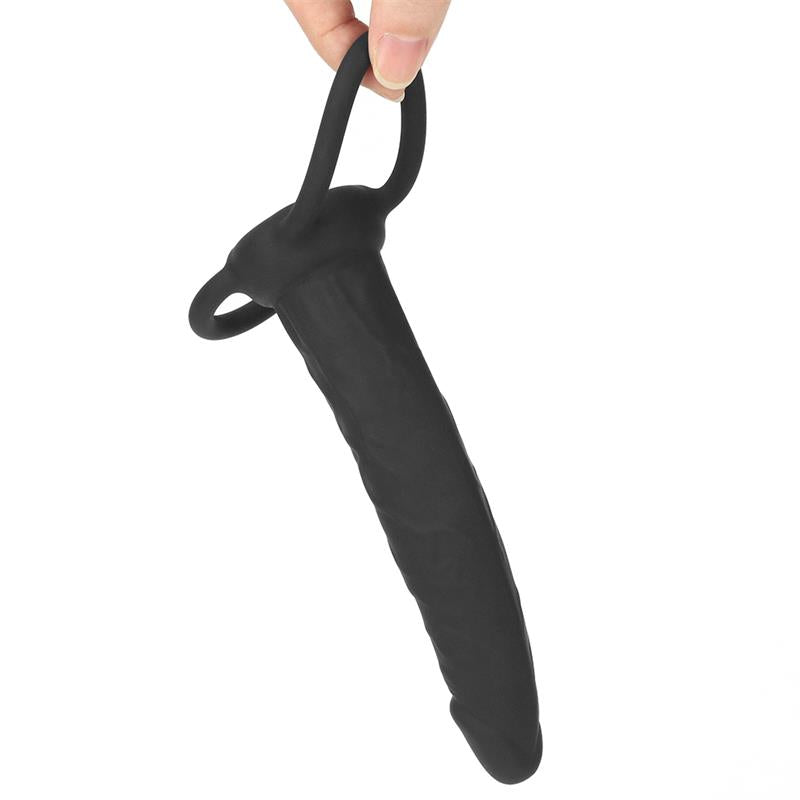 Dildo su žiedais ir natūralia forma