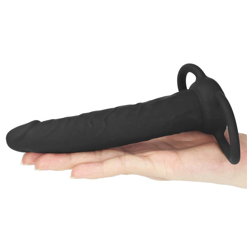 Dildo su žiedais ir natūralia forma