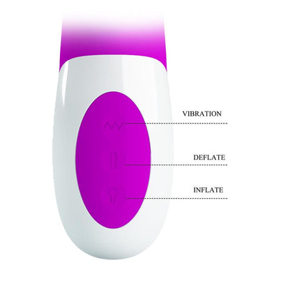 Kampuotas vibratorius su 7 lygių galia