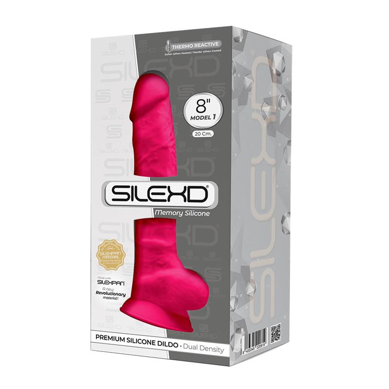 Realistinis dildo su dvigubo tankio silikonu