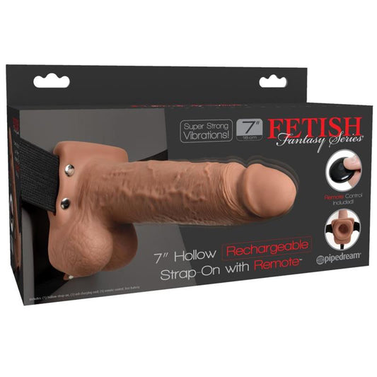 Tuščiaviduris dildo su nuotoliniu valdymu