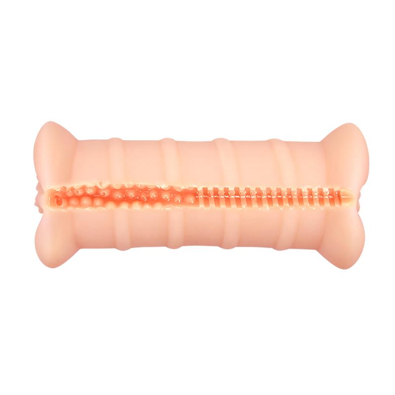 Masturbatorius su vibracija ir realistišku tuneliu