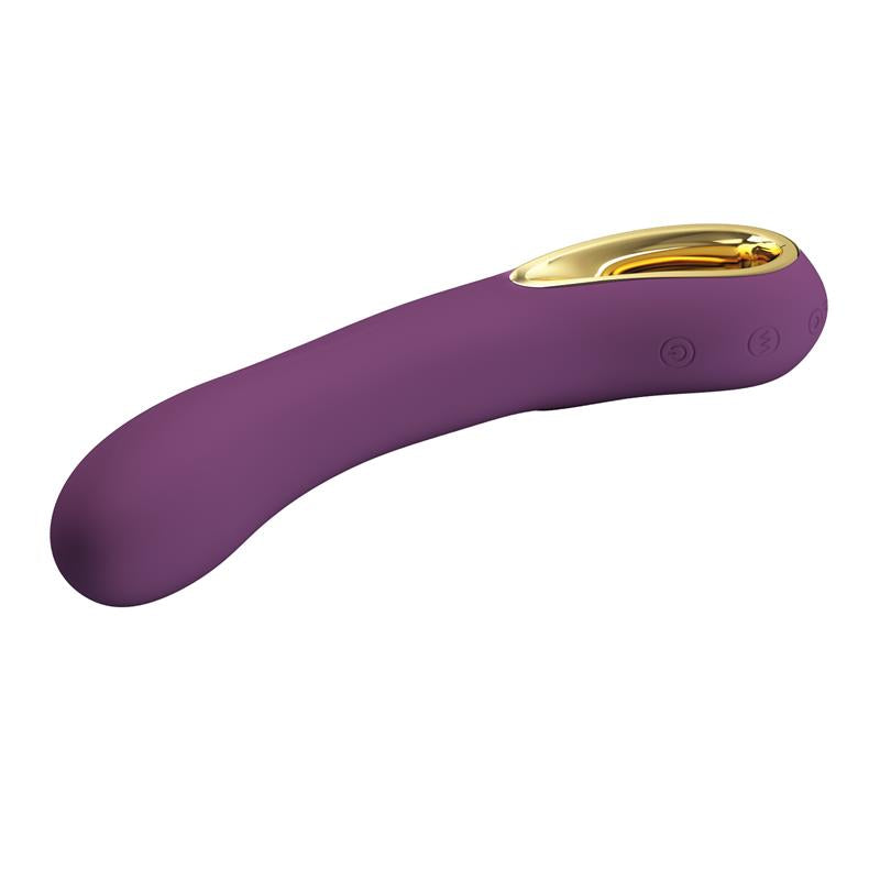 Vibratorius su pasvirusiu galu ir Bluetooth valdymu