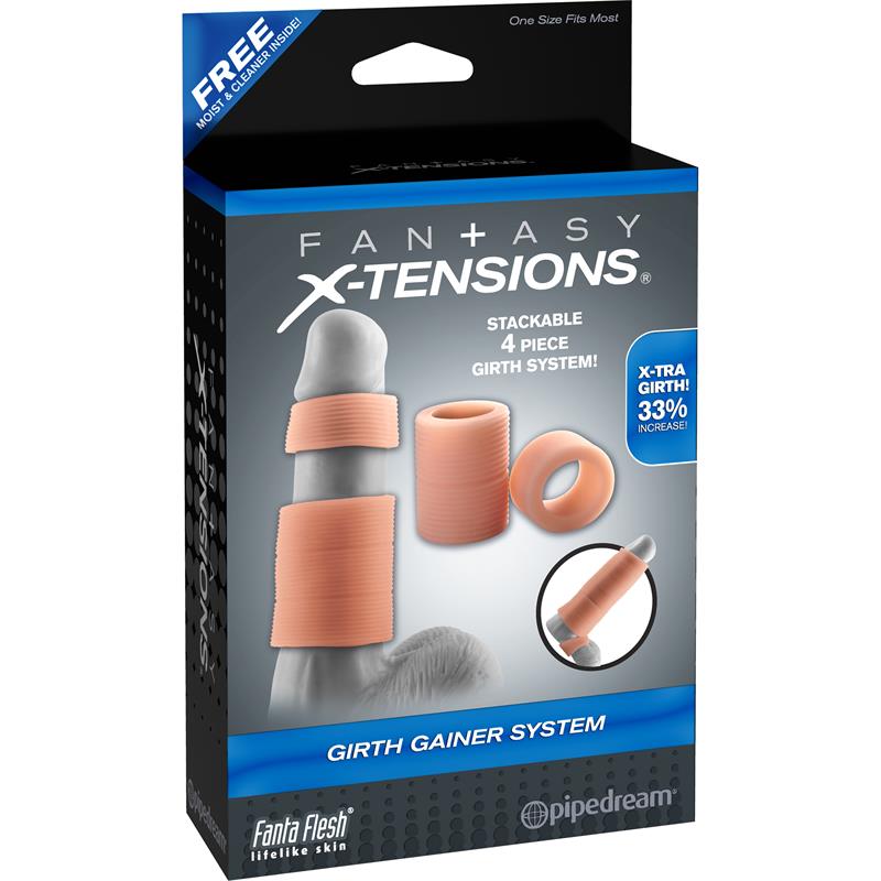 Fantasy X-tensions Girth Gainer System-Flesh