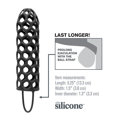 Fantasy X-tensions Silicone Warrior Cock Cage-Bla