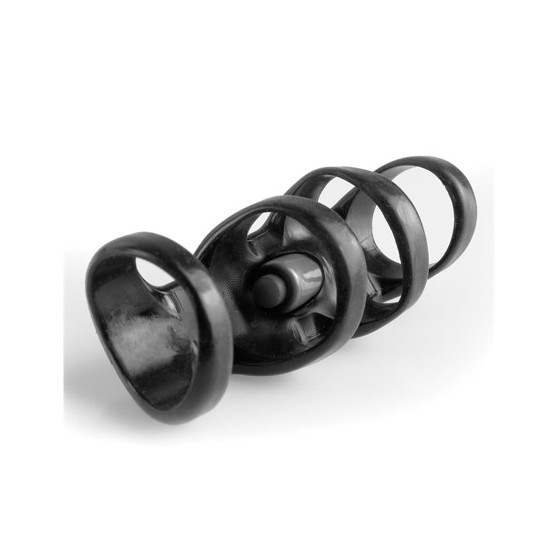 Fantasy X-tensions Vibrating Power Cage-juodas