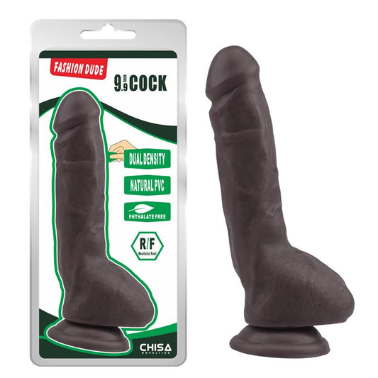 Išlenktas dildo su siurbtuku ir anatominiu profiliu