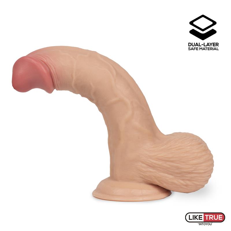 Realistiškas dildis su slenkančia odele