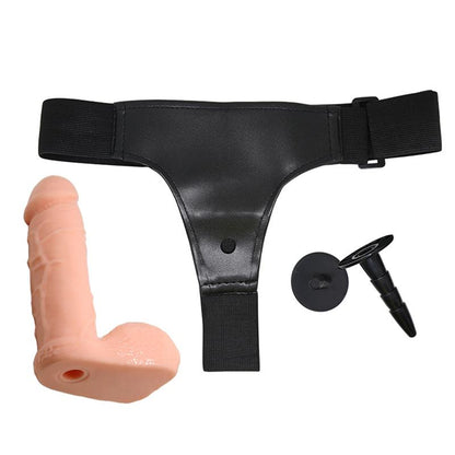 Diržai su dildo – šilkinis prisilietimas