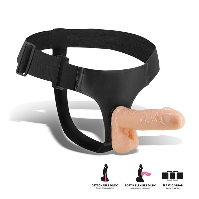 Diržai su dildo – šilkinis prisilietimas