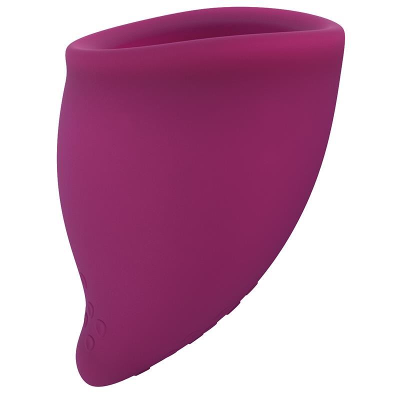 Menstruacinė taurelė su didesne talpa ir patogumu