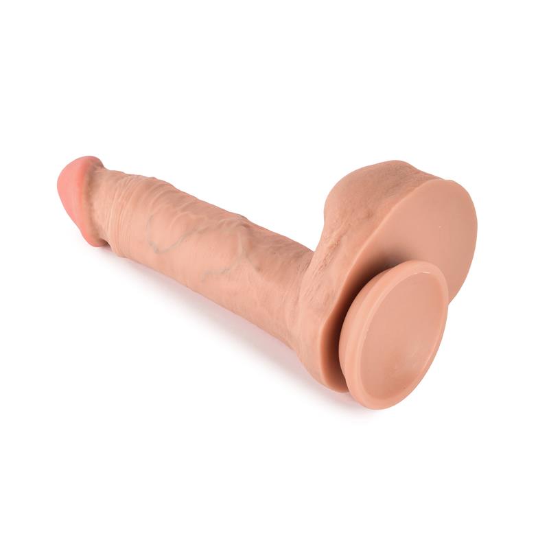 Dvigubo tankio dildo su siurbtuku