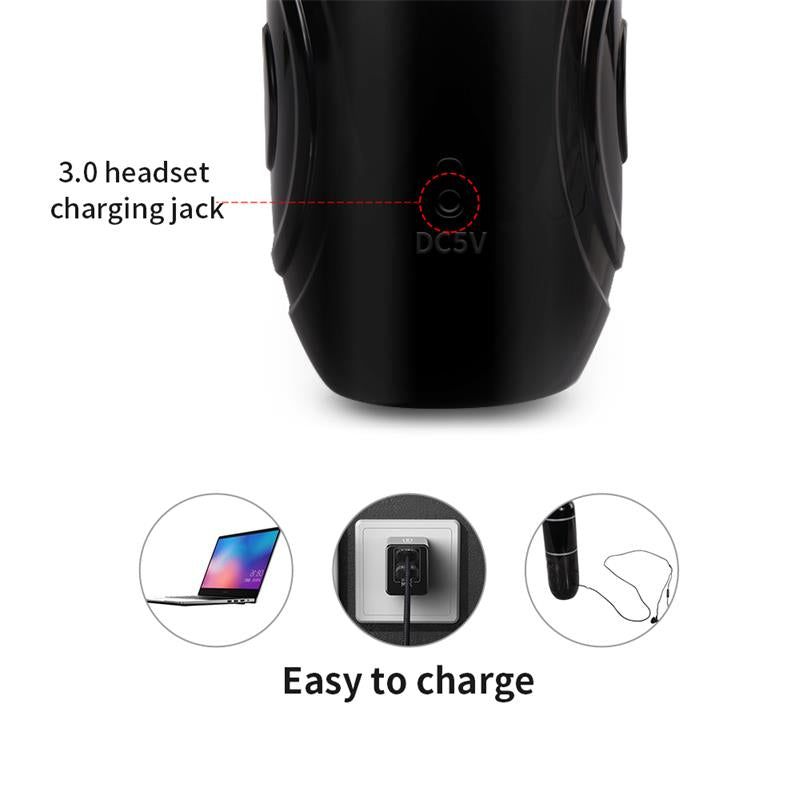 Masturbatorius su reguliuojamais režimais intensyviam pojūčiui