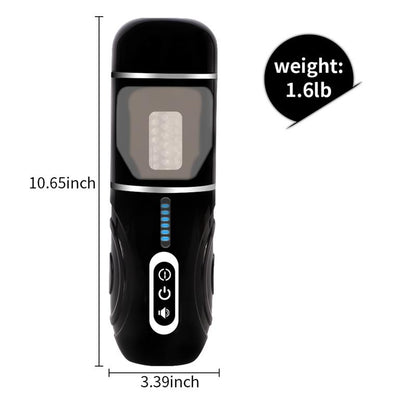 Masturbatorius su reguliuojamais režimais intensyviam pojūčiui