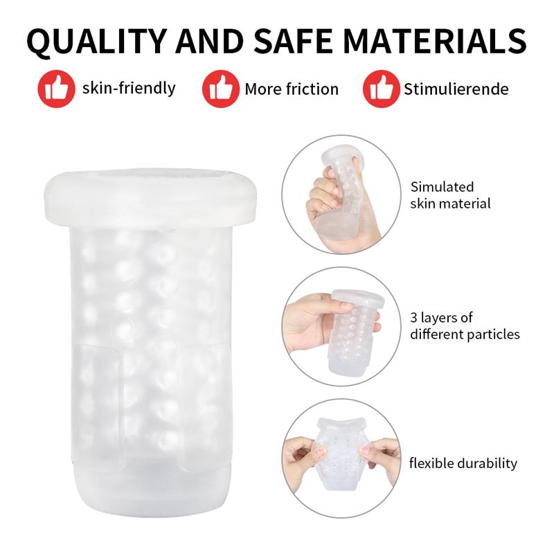 Masturbatorius su reguliuojamais režimais intensyviam pojūčiui