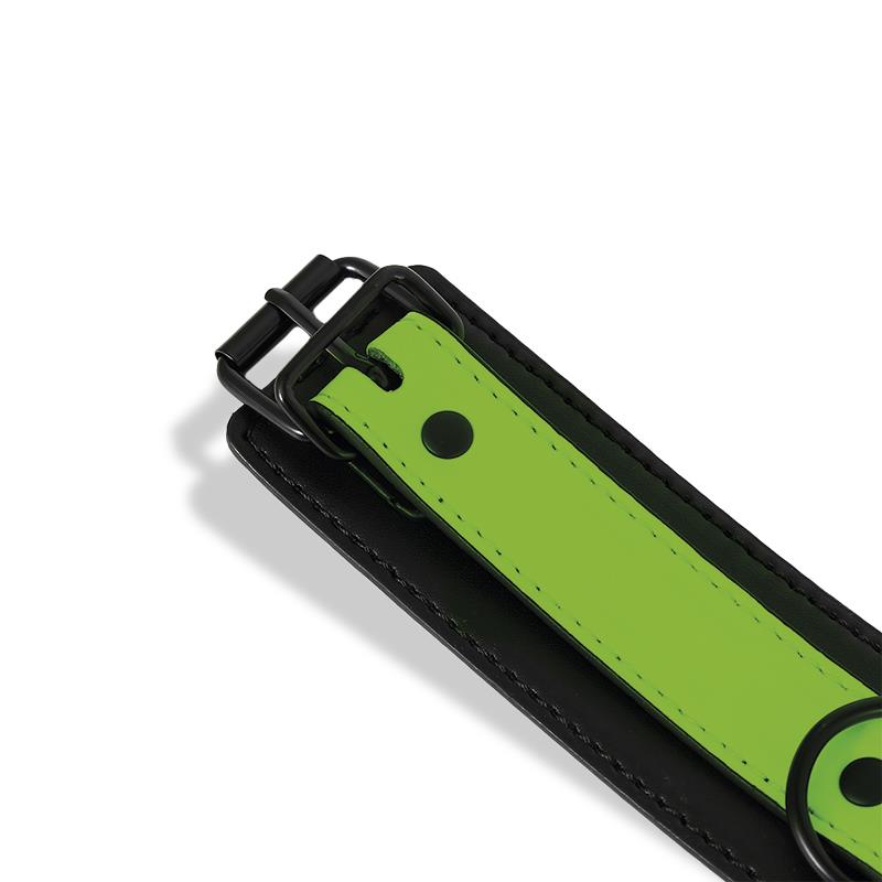 Šviečianti pavadėlio apykaklė su reguliuojamu dirželiu