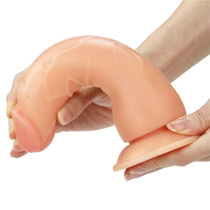 Reguliuojamas diržas su tikrovišku dildo