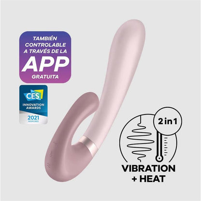 G-taško vibratorius su šildymo funkcija