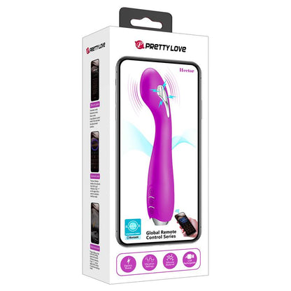 Bluetooth vibratorius su elektros šoko funkcija